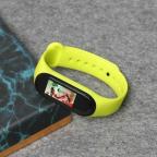Pametni Sat Narukvica za smart watch Xiaomi Mi Band M3/M4 zelena slika 3