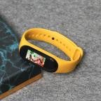 Pametni Sat Narukvica za smart watch Xiaomi Mi Band M3/M4 zuta slika 3