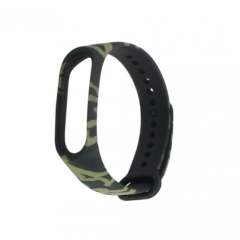 Pametni Sat Narukvica za smart watch Xiaomi Mi Band M3/M4army zelena cena 4000 din slika