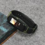 Pametni Sat Narukvica za smart watch Xiaomi Mi Band M3/M4army zelena slika 3