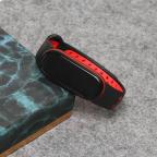 Pametni Sat Narukvica za smart watch Xiaomi Mi Band M5/M6 crno crvena slika 4