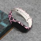 Pametni Sat Narukvica za smart watch Xiaomi Mi Band M5/M6  leopard pink slika 4
