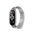 Pametni Sat Narukvica za smart watch Xiaomi Mi Band M7 army siva slika 2