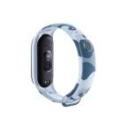 Pametni Sat Narukvica za smart watch Xiaomi Mi Band M7 maskirna plava cena 4000 din slika