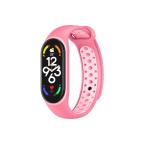 Pametni Sat Narukvica za smart watch Xiaomi Mi Band M7 pink cena 4000 din slika
