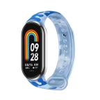 Pametni Sat Narukvica za smart watch Xiaomi Mi Band M8/M9 maskirna plava cena 4000 din slika