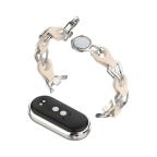 Pametni Sat Narukvica za smart watch Xiaomi Mi Band M8/M9 metalna krem slika 5