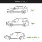 Organizer za auto sediste tip 1 crni slika 8