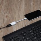 OTG lightning na USB kamera adapter beli slika 3