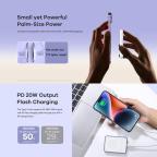 Power bank prenosiva baterija Magsafe REMAX RPP-509 Fantasy Series PD 20W + Wireless 15W Fast Charging 5000mAh beli slika 3