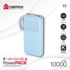 Power bank Prenosiva baterija Fantech S3 10000mAh, 10W  plavi cena 4000 din slika