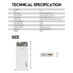 Power bank Prenosiva baterija Fantech T1 10000mAh QC, PD, 22.5W crni slika 7