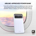 Power bank Prenosiva baterija Fantech T2 10000mAh QC, PD, 22.5W  ljubicasti slika 6