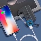 Power bank prenosiva baterija LDNIO PR522 10W privezak 5000mAh crni slika 8