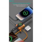 Power bank prenosiva baterija magnetic Coteci iH-145 3u1 narandzasta slika 6