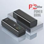 Power bank prenosiva baterija Oxpower PD100W 20000mAh crna slika 3