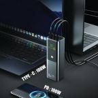 Power bank prenosiva baterija Oxpower PD100W 20000mAh crna slika 4