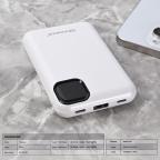 Power bank prenosiva baterija Oxpower PD12 10000mAh bela slika 2