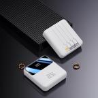 Power bank prenosiva baterija Oxpower PDC10 10000mAh bela cena 5000 din slika