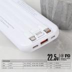 Power bank prenosiva baterija Oxpower PDC11 10000mAh bela slika 2