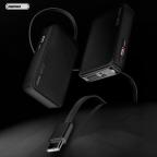 Power bank prenosiva baterija REMAX FCP-25 Fast Charging 22.5W(teleskopski kabl) Type-C 10000mAh crni cena 5000 din slika