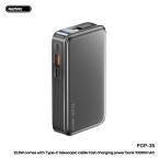 Power bank prenosiva baterija REMAX FCP-25 Fast Charging 22.5W(teleskopski kabl) Type-C 10000mAh crni slika 2