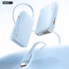 Power bank prenosiva baterija REMAX FCP-25 Fast Charging 22.5W(teleskopski kabl) Type-C 10000mAh plavi cena 5000 din slika