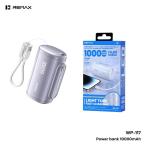 Power bank prenosiva baterija REMAX PD 22.5W WP-117 10000mAh siva slika 4