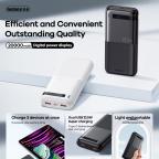 Power bank prenosiva baterija REMAX Piloteer Series RPP-72 20W+22.5W Fast Charging 20000mAh crni slika 3