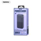 Power bank prenosiva baterija REMAX RPP-177 Lango II Series 2.4A Fast Charging 30000mAh crni slika 3