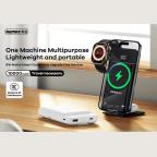 Power bank prenosiva baterija REMAX RPP-D3  20W+22.5W Fast Charging 10000mAh Magnetic 5u1 crni slika 2