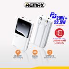 Power bank prenosiva baterija REMAX Cynlle Series RPP-680 PD 20W+QC 22.5W 20000mAh beli cena 5000 din slika