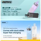 Power bank prenosiva baterija REMAX Stervui Series RPP-619 PD 20W+ QC 22.5W 10000mAh ljubicasti slika 2