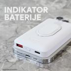 Power bank prenosiva baterija Magsafe Oxpower PD W51 5000mAh bela slika 4
