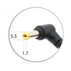 Punjac za laptop Acer 19V 2.15A (5.5*1.7) ugao 90 slika 3