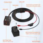 Punjac za motor LDNIO C108 QC 30W, PD 30W total power 60W crni slika 9