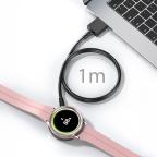 Pametni Sat Punjac za Samsung Galaxy watch 7, 6, 5, 4, 3, Active 1, 2 Classic, FE, Ultra, USB crni slika 2