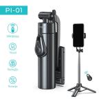 Selfie stick + tripod Pluginn PI-01 crni cena 4000 din slika