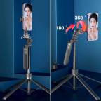 Selfie stick A14 + tripod crni slika 7