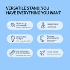 Selfie stick K27 + tripod crni slika 3