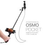 Selfie stick sa Type C kablom crni cena 4000 din slika