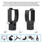 Selfie stick sa Type C kablom crni slika 3