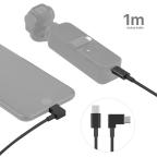 Selfie stick sa Type C kablom crni slika 5