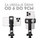 Selfie stick T1 + tripod crni slika 5
