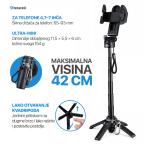 Selfie stick Teracell C01 + kvadripod Mini crni slika 6