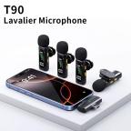 Set mikrofona T90 Lavalier crni slika 2