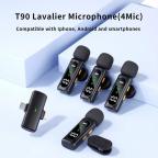 Set mikrofona T90 Lavalier crni slika 3
