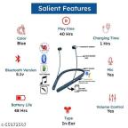 Slusalice KONFULON BHS-12 Magnetic wireless bele slika 4