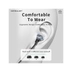 Slusalice KONFULON BHS-12 Magnetic wireless bele slika 8