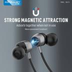 Slusalice KONFULON BHS-15 Magnetic wireless crne slika 3